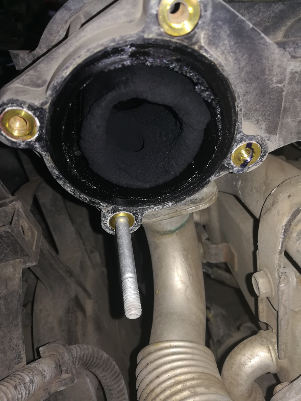 Дроссельная заслонка на дизеле. — Hyundai ix35, 2 л, 2014 года | своими ...