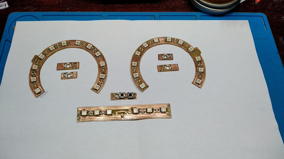 Пересвет приборной панели Ваз 2109 (RGB) — DRIVE2