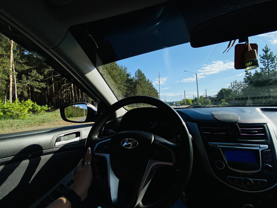 Photo from the logbook Hyundai Solaris Hatchback