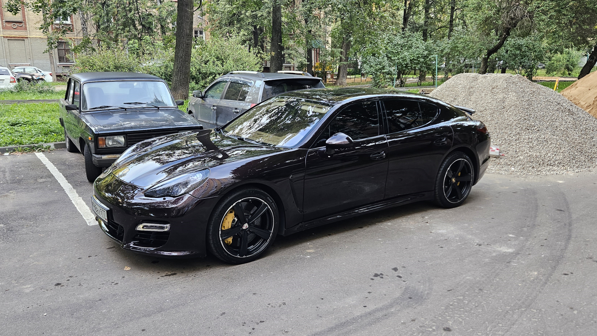 Porsche Panamera (1G) 970 4.8 бензиновый 2011 | Turbo VioLeTTa на DRIVE2