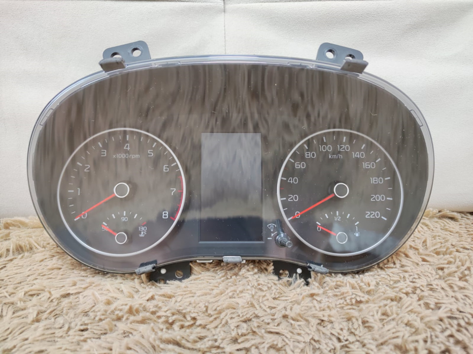 Приборная панель Supervision — KIA Morning (3G), 1 л, 2019 года ...