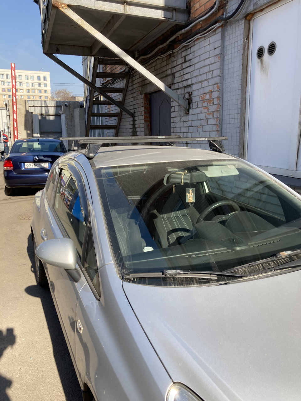 Поперечины от астры Н — Opel Corsa D, 1,2 л, 2008 года | своими руками ...