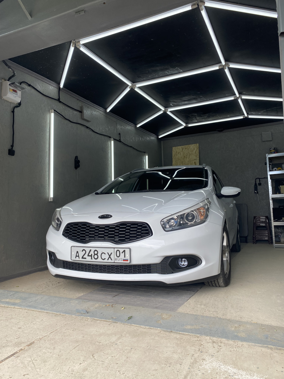 Гараж До/После — KIA Ceed SW (2G), 1,6 л, 2013 года | просто так | DRIVE2