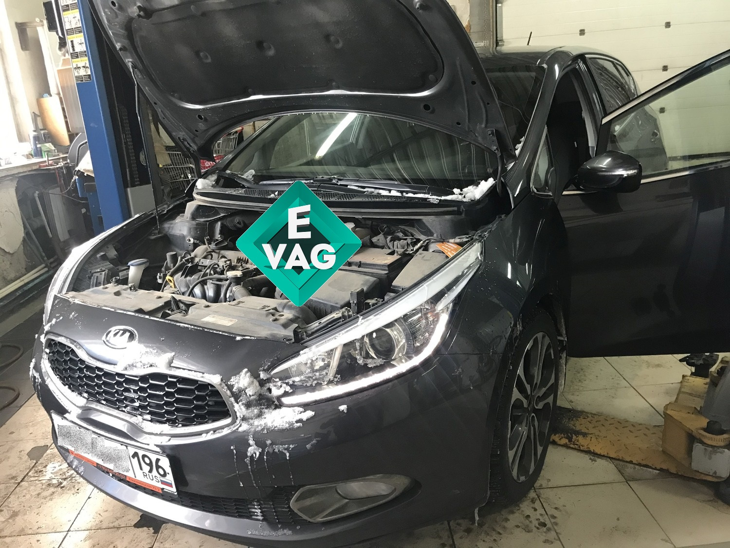 KIA CEED 1.6 АКПП. Чип-тюнинг ЕВРО-2 + физическое удаления катализатора —  E-VAG на DRIVE2