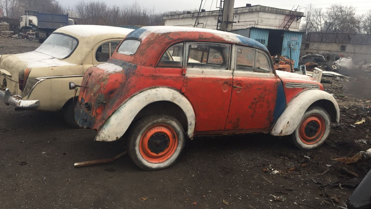 Москвич 401 1.4 бензиновый 1954 | спасённый от смерти на DRIVE2