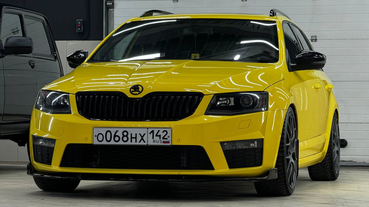 Skoda Octavia Combi RS A7 Mk3 2.0 бензиновый 2015 | Желток на DRIVE2