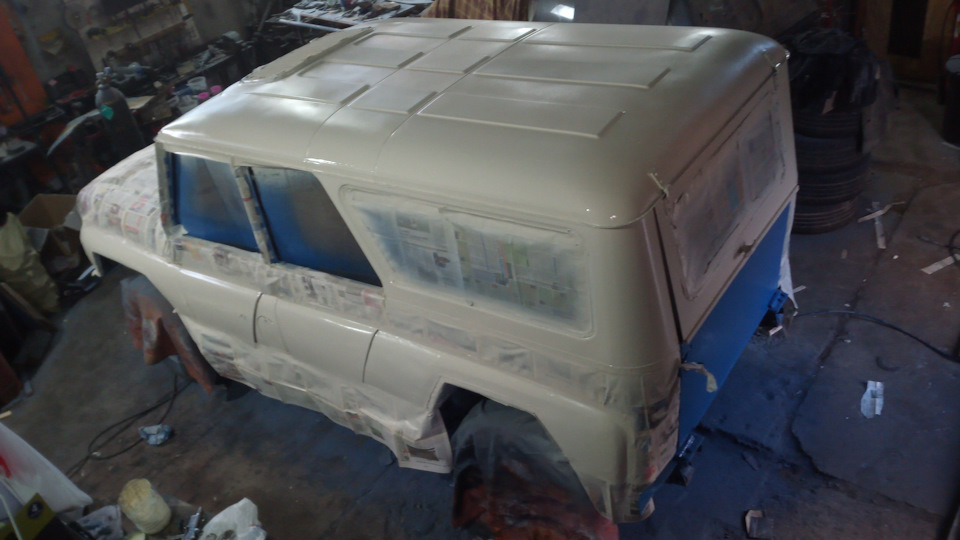 Photo from the logbook UAZ 3153