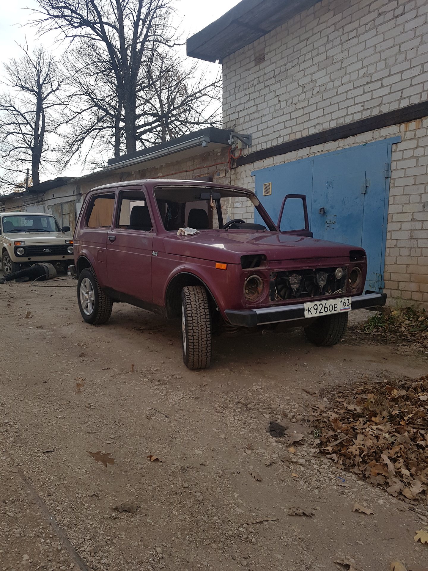 Красная Нива Черного Цвета — Lada 4x4 3D, 1,7 л, 2005 года | кузовной  ремонт | DRIVE2