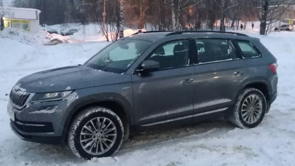 Недавно заметил хруст при повороте руля стоя на месте. — Skoda Kodiaq ...