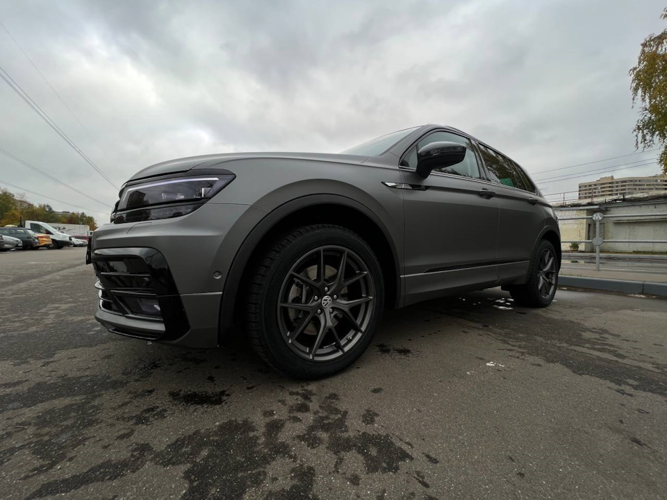 №4 Зима — HRE P101 и Toyo Observe GSi-6 — Volkswagen Tiguan (2G), 2 л ...