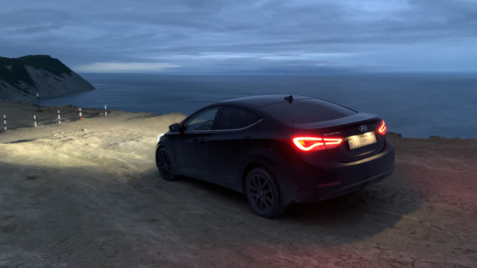 #60. Новый головной свет. Конец. — Hyundai Elantra (5G), 1,8 л, 2015 .