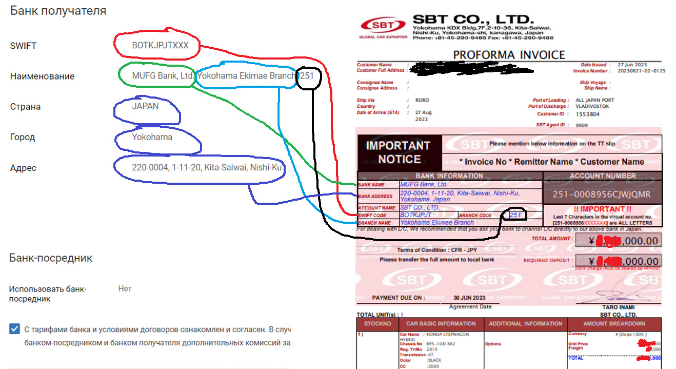 Перевод по инвойсу в японию. Код филиала банка что это. Наименование банка получателя. Свяжитесь с клиентом получателя банка. Как оплатить инвойс через АКБАРС.