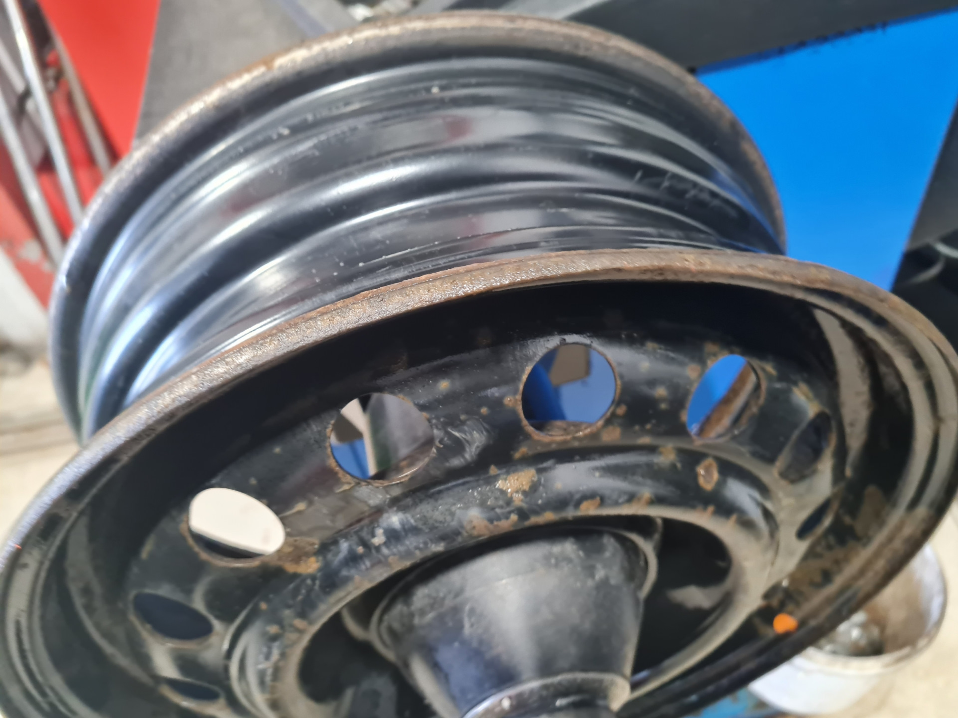 Что делать, если погнул штампованный диск. — KIA Rio (3G), 1,6 л, 2015 ...