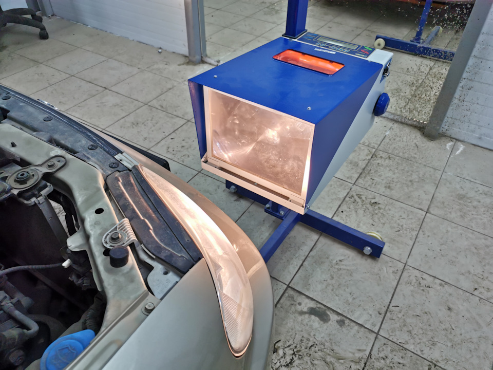 Регулировка фар головного света — KIA Spectra, 1,6 л, 2008 года | визит ...