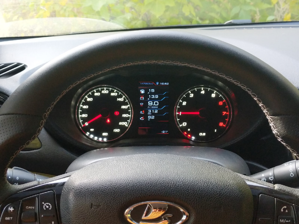 Шкалы приборки — Lada Vesta (1G), 1,6 л, 2016 года | своими руками | DRIVE2