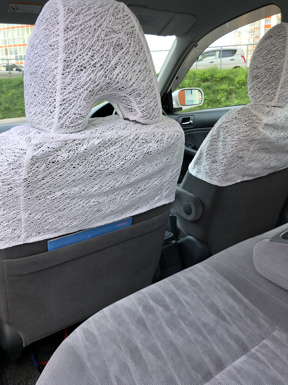 Пассажирское сиденье с карманом — Honda Civic Ferio (7G), 1,5 л, 2002 ...