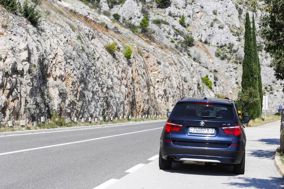 На пути в Дубровник — BMW X3 (F25)