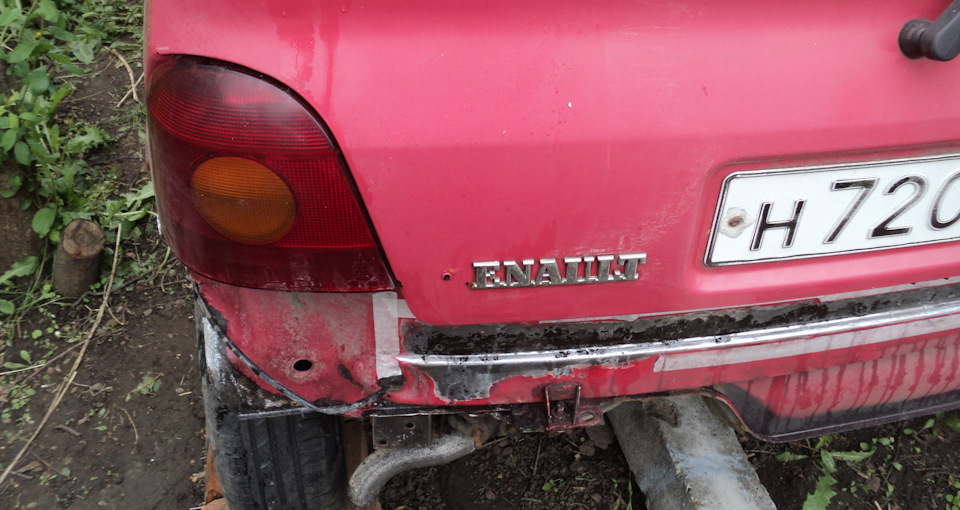 Переходим к выхлопу — Renault Twingo I