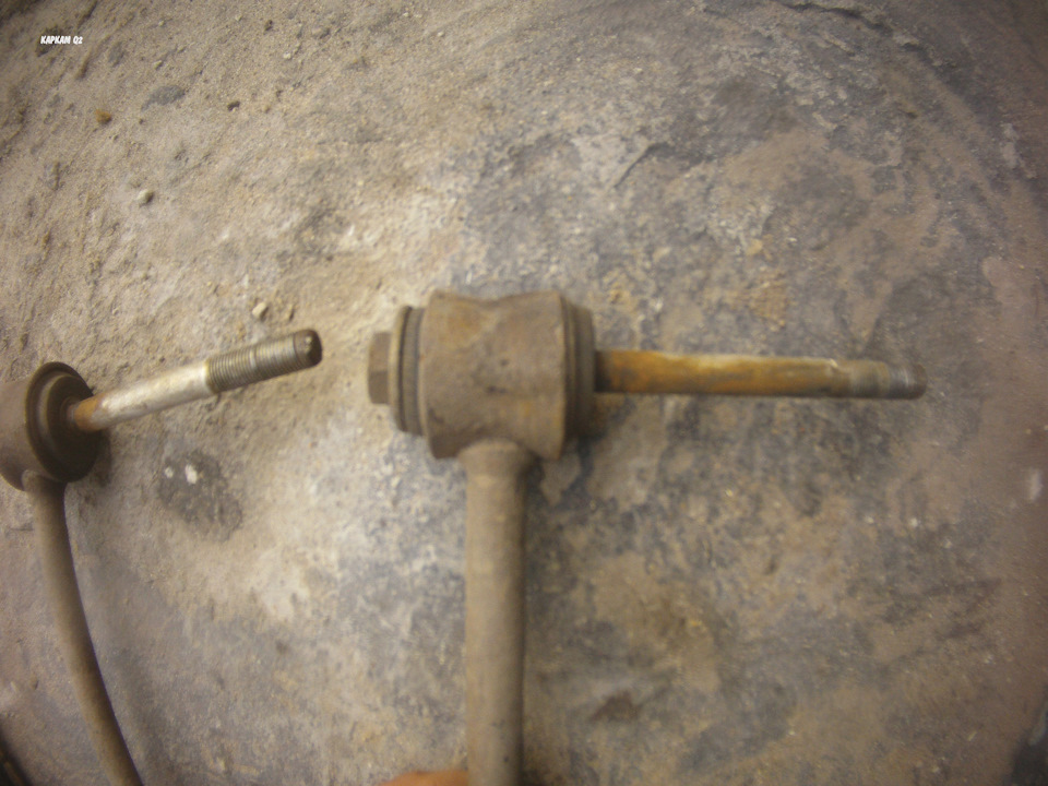 НИВА скрип подвески, замена реактивных тяг. — Lada 4x4 3D, 1,7 л, 1999 ...