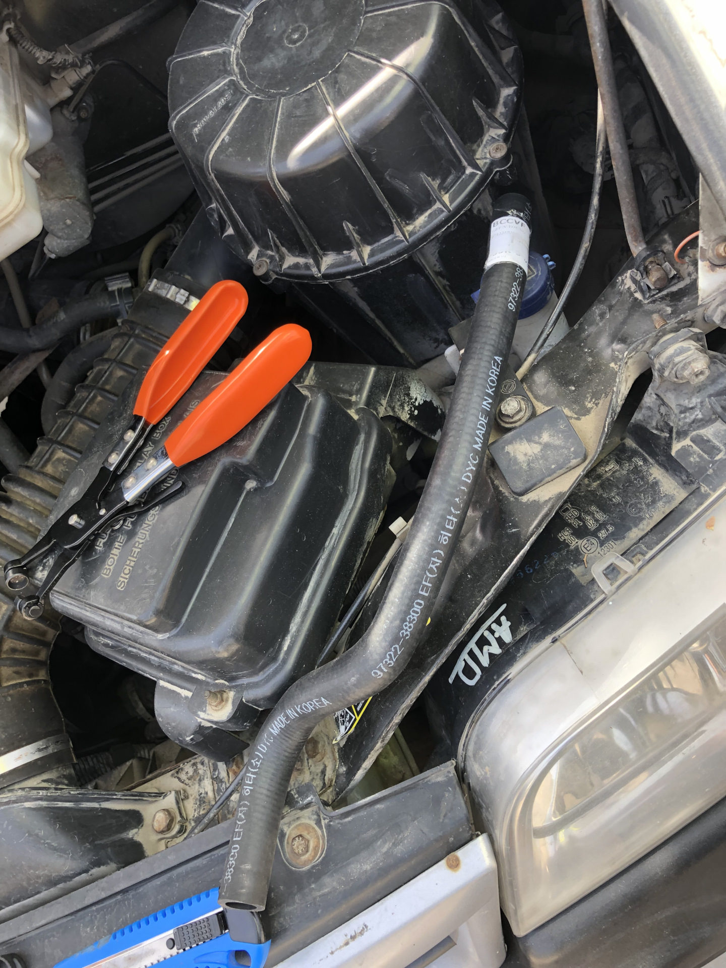 Устранил подтеки масла на двигателе. — FIAT Ducato III, 2,3 л, 2011 ...