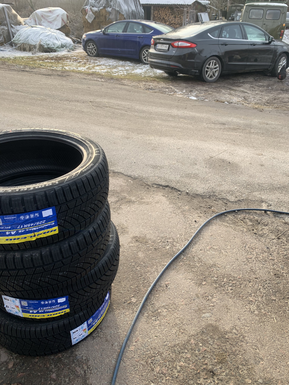 Замена резины — Ford Fusion (2G), 2,5 л, 2014 года | шины | DRIVE2