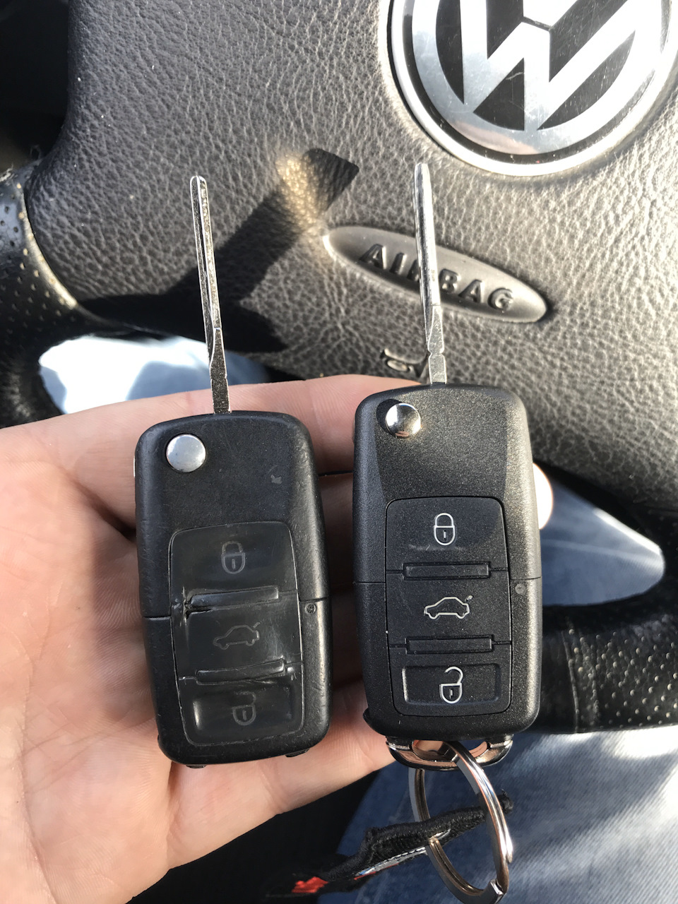 Новый ключик !)) — Volkswagen Passat B5, 1,9 л, 2001 года | просто так ...