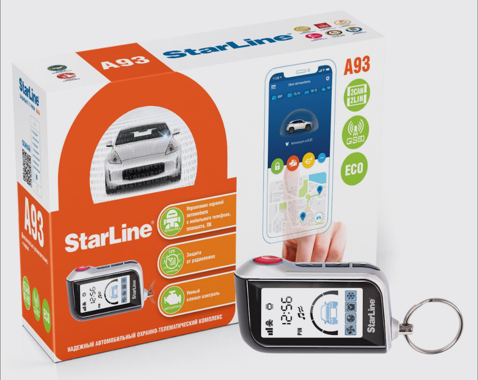 3. Starline А93 2CAN+2LIN GSM Eco — Honda Civic 4D (8G), 1,8 л, 2008 ...