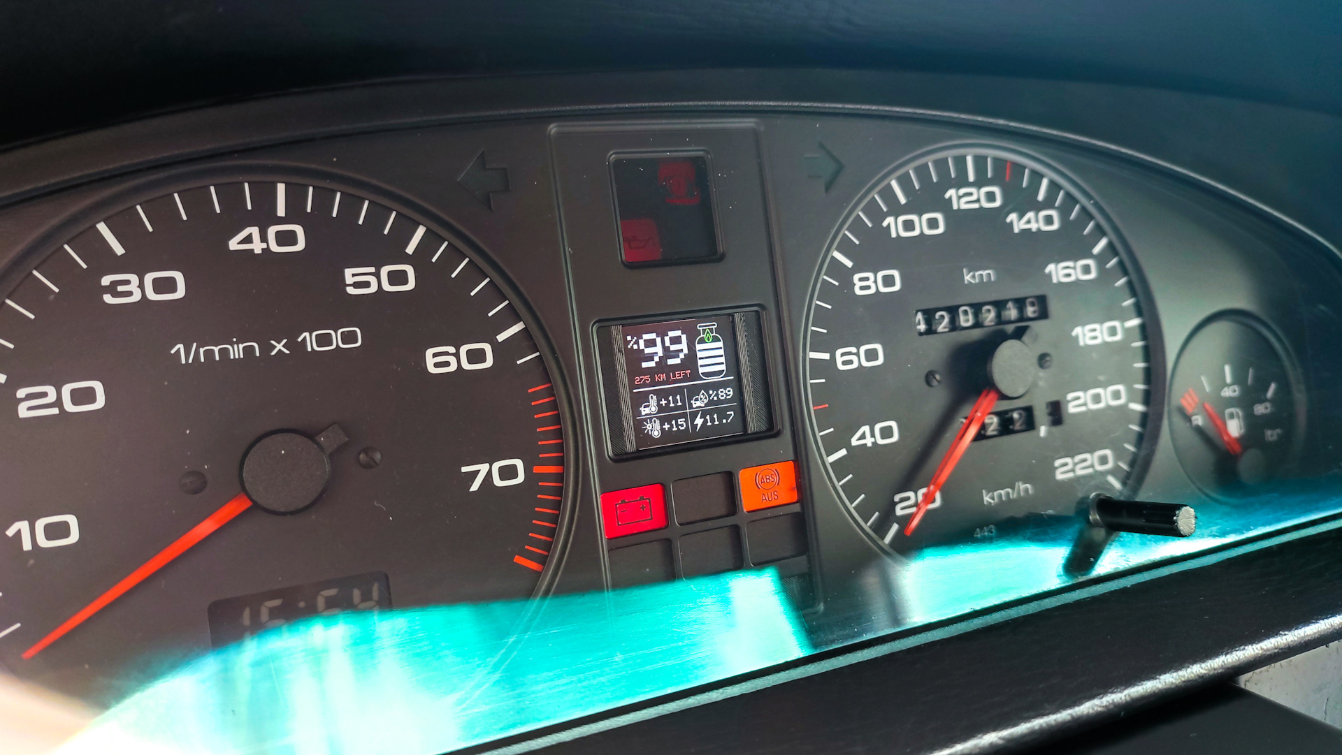 [ТИЗЕР] Индикатор уровня газа в баллоне v.2 + комфорт — Audi 100 (C3 ...