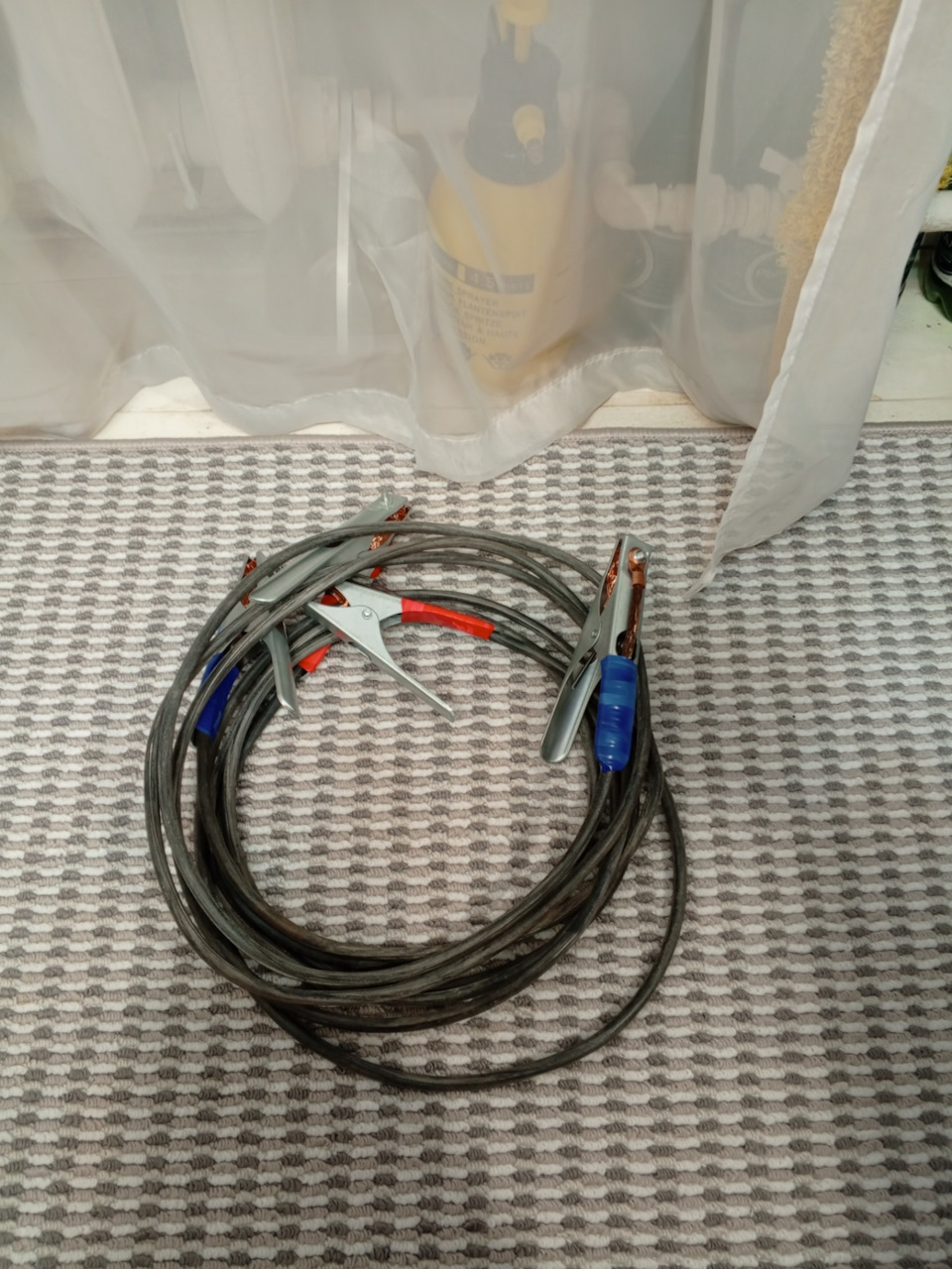 Прикуривательные провода… — Mitsubishi Montero Sport (1G), 2,4 л, 1998 ...