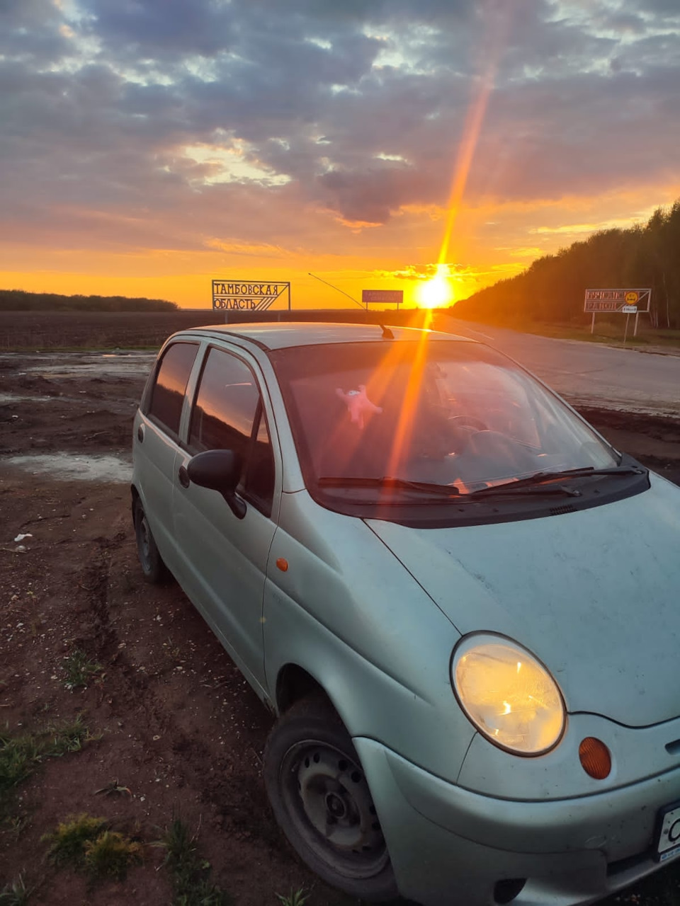 Москва-Саратов-Москва. 1900 км — Daewoo Matiz (M100, M150), 0,8 л, 2009  года | путешествие | DRIVE2