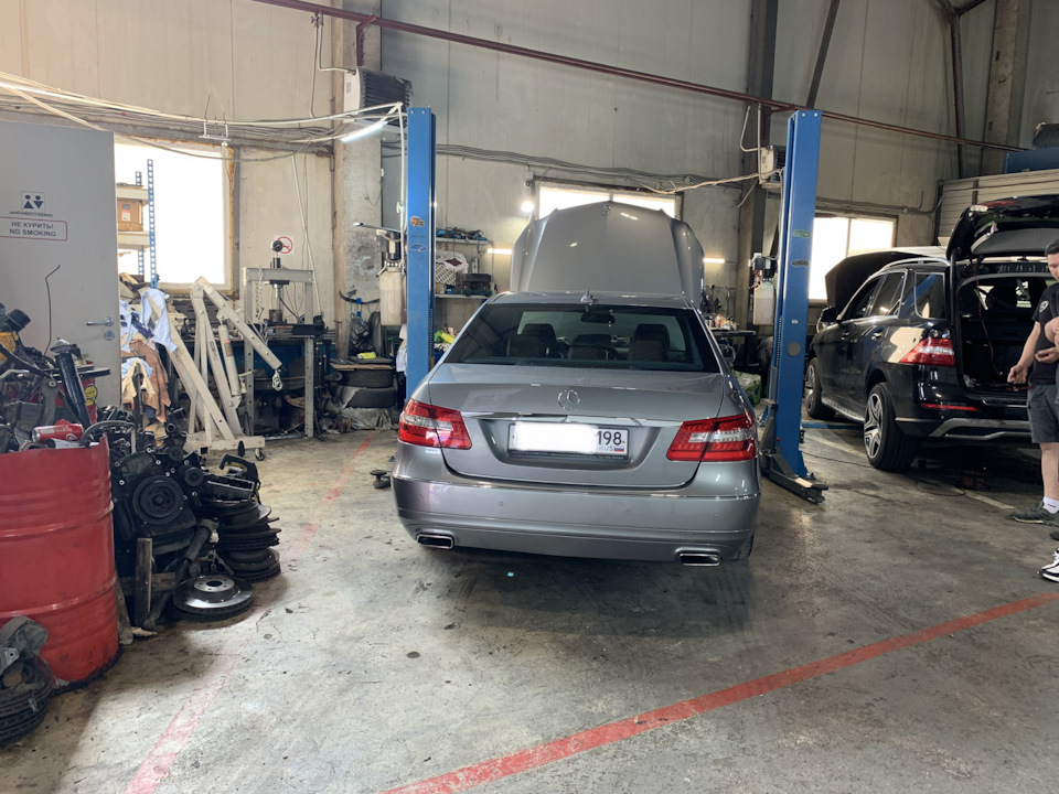 Плановое ТО — Mercedes-Benz E-Class (W212), 1,8 л, 2012 года | плановое ...