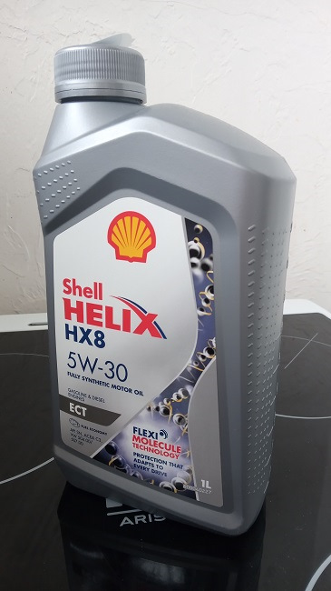 Shell Helix HX8 ECT 5W-30 (Вес канистры 1литр, 2021г.в.) — Renault ...