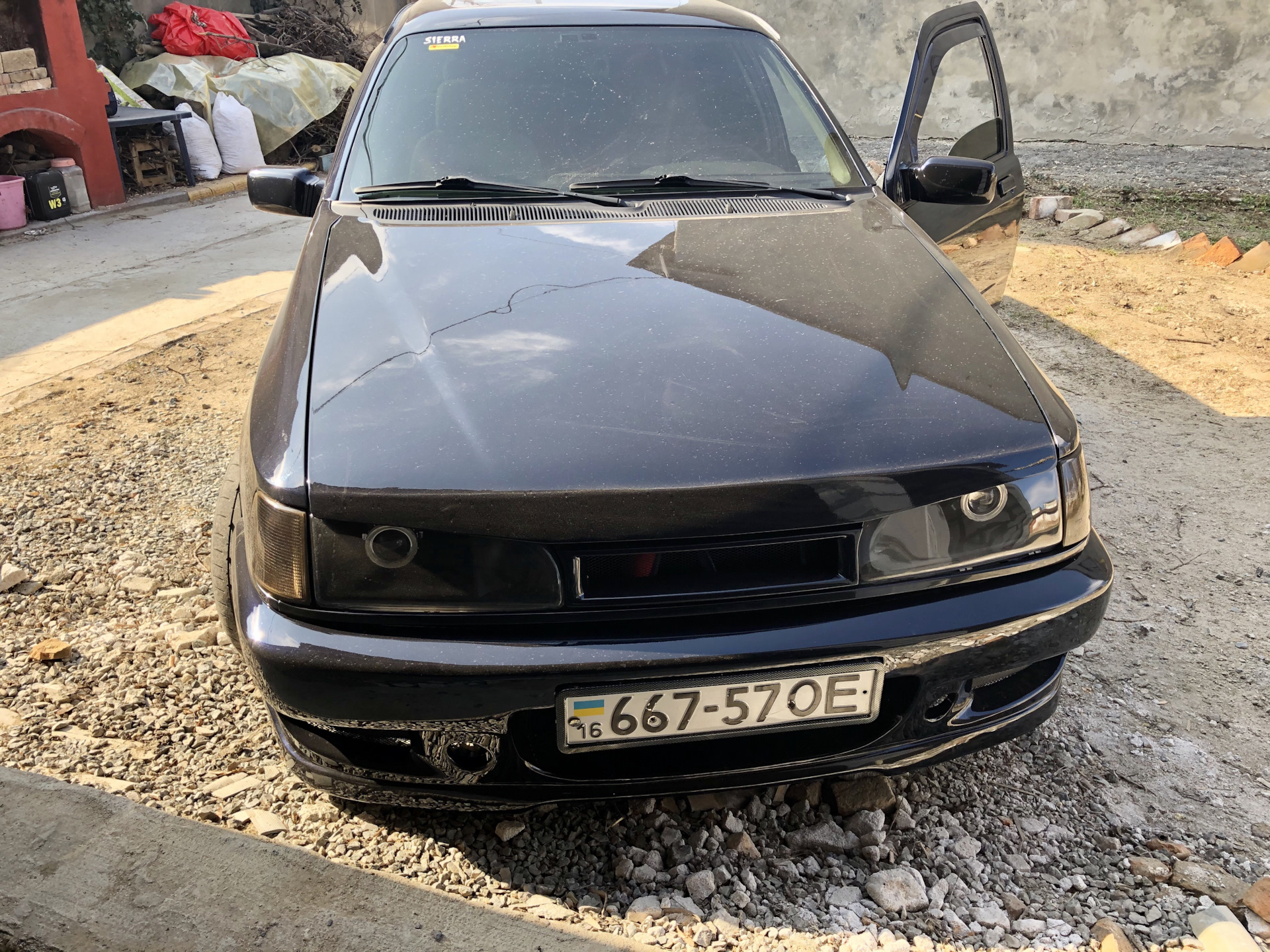 12 лет в аресте. Переоформление, новые номера. — Ford Sierra, 2 л, 1992  года | покупка машины | DRIVE2