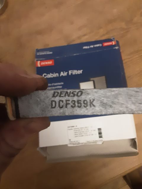 DCF359K Фильтр салона угольный DENSO | Запчасти на DRIVE2