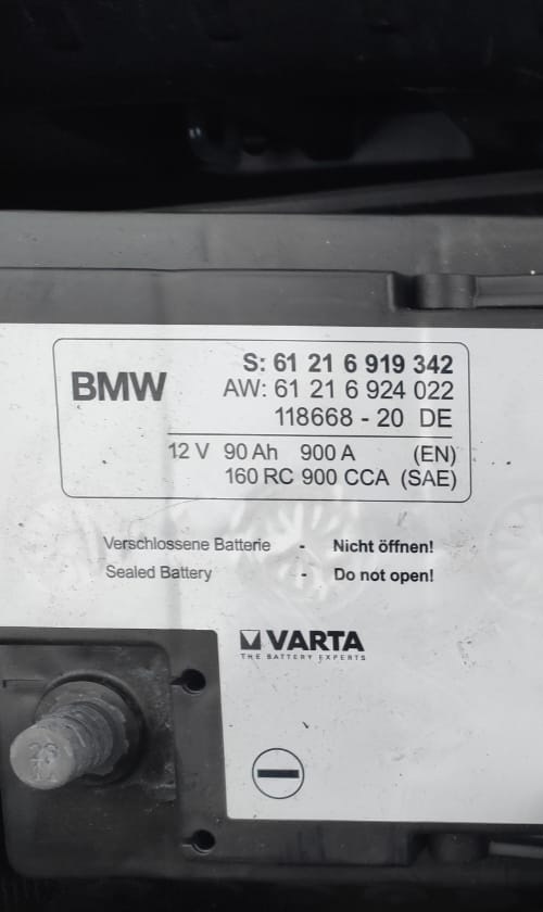 Запчасти на фото: 61216919342, 61216924022. Фото в бортжурнале BMW 5 series (F10)