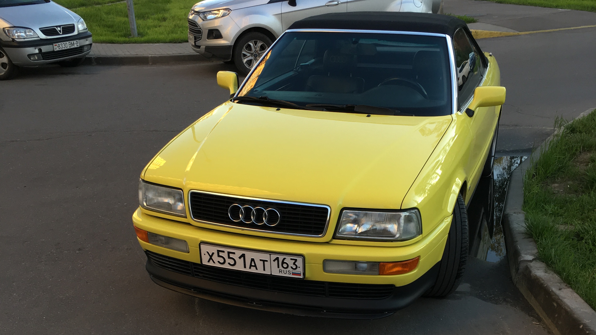 Audi Cabriolet (B4) 2.8 бензиновый 1997 | Желтая 2.8 на DRIVE2