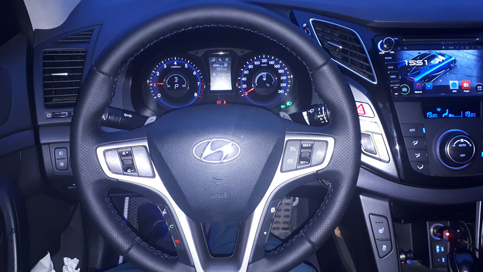 Новый руль к новому году — Hyundai i40, 2 л, 2016 года | тюнинг | DRIVE2