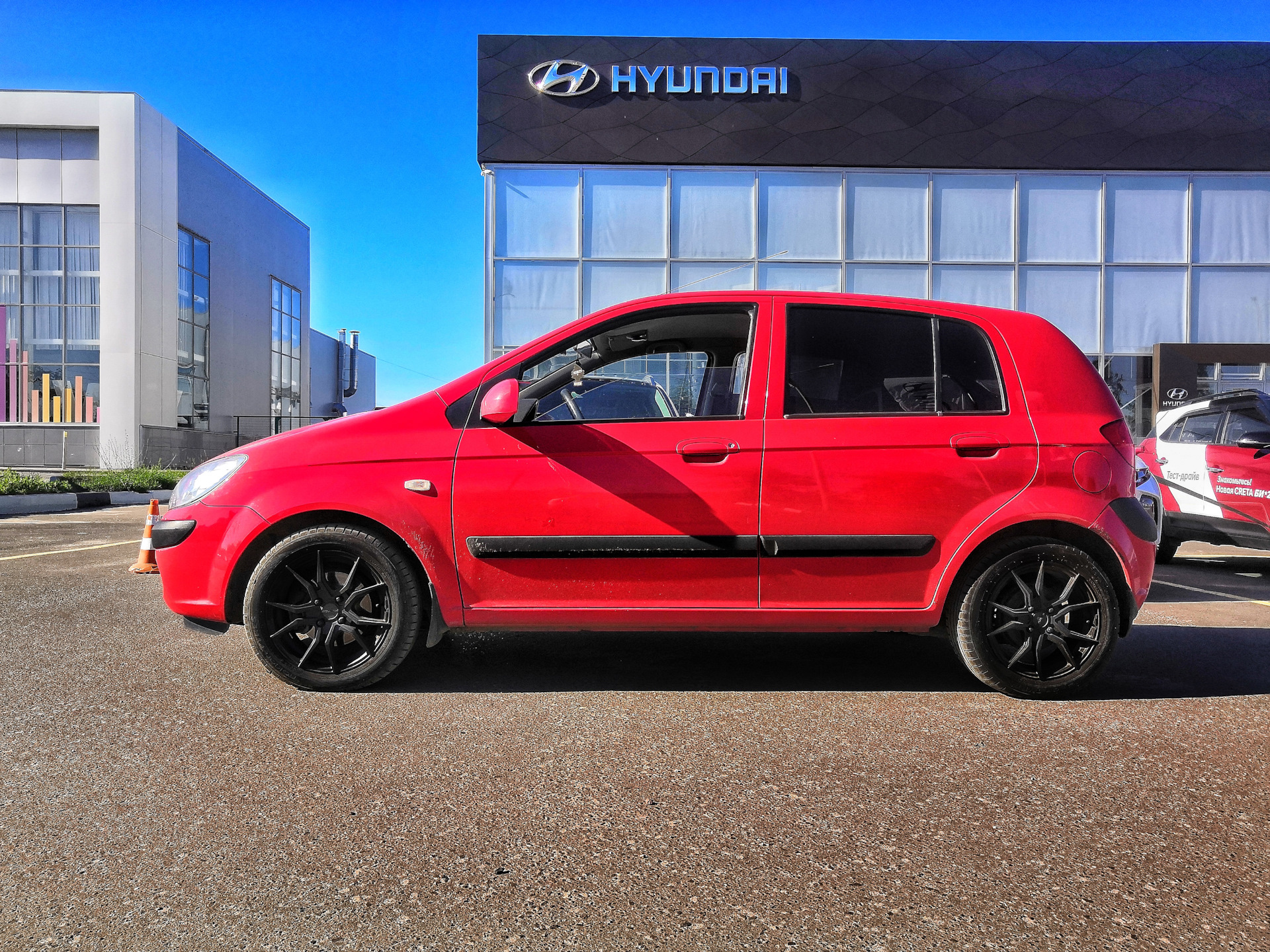 Диски — Hyundai Getz, 1,4 л, 2008 года | колёсные диски | DRIVE2