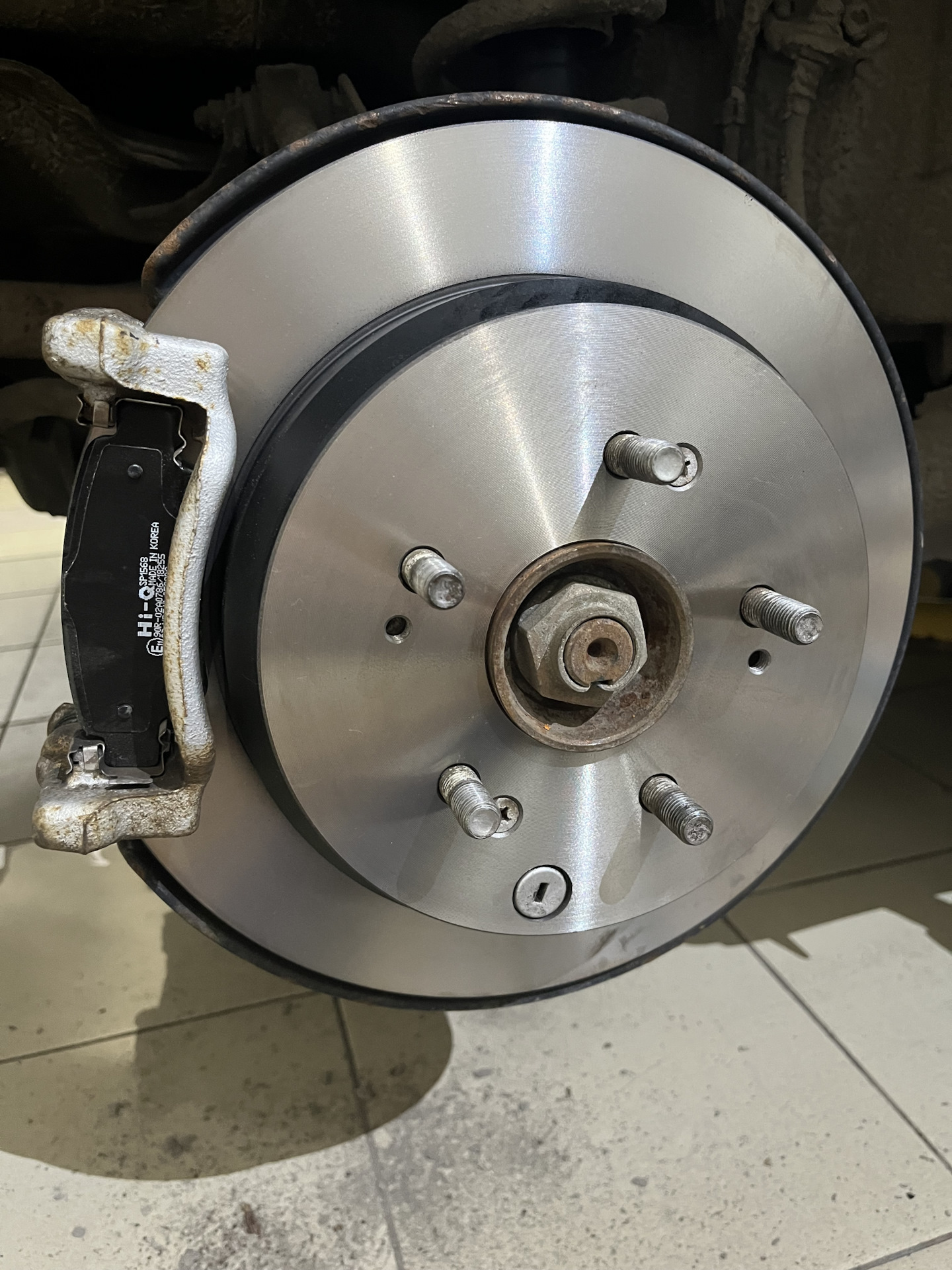 8. Тормозные диски+колодки в круг. — Honda CR-V (RE), 2,4 л, 2008 года ...