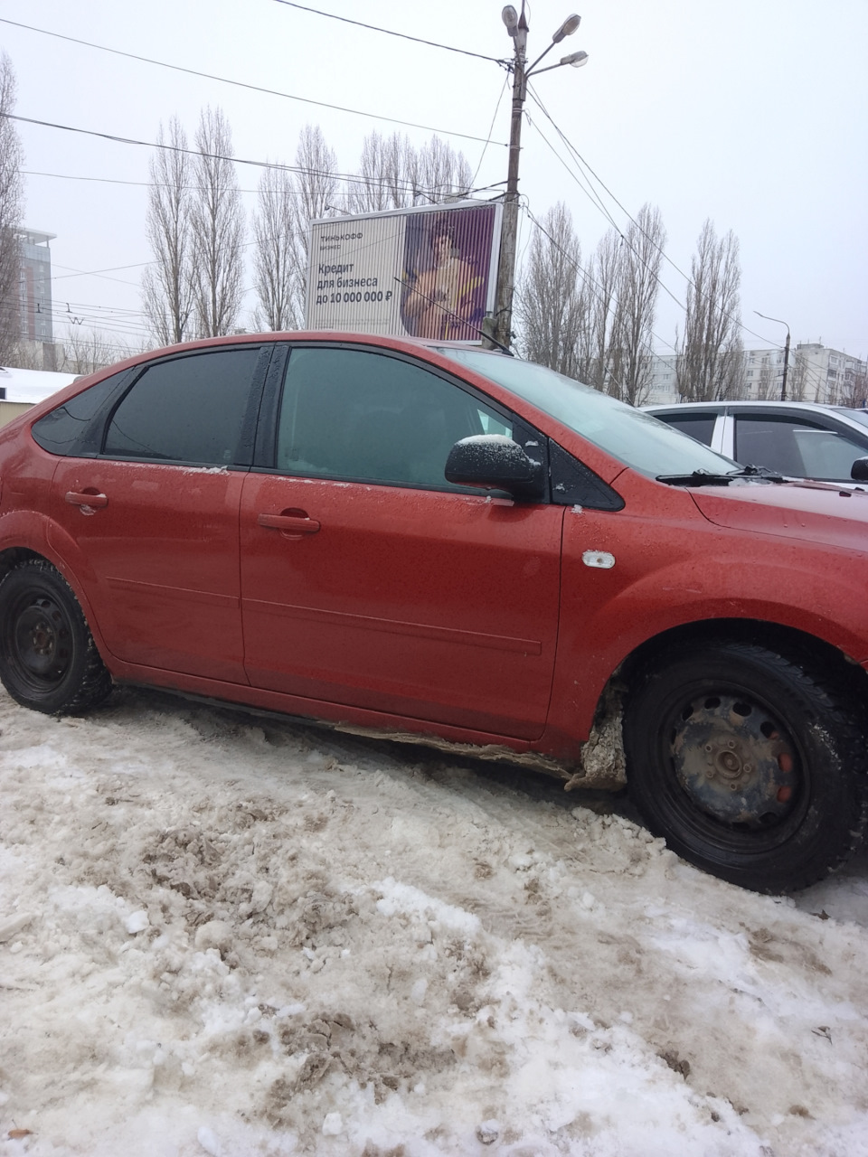 Наглядно для любителей ездить без брызговиков — Ford Focus II Sedan, 1,6 л,  2011 года | наблюдение | DRIVE2