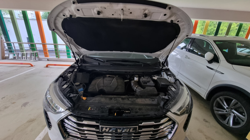 Упоротый капот. Потрачено — Haval Jolion, 1,5 л, 2021 года | запчасти ...