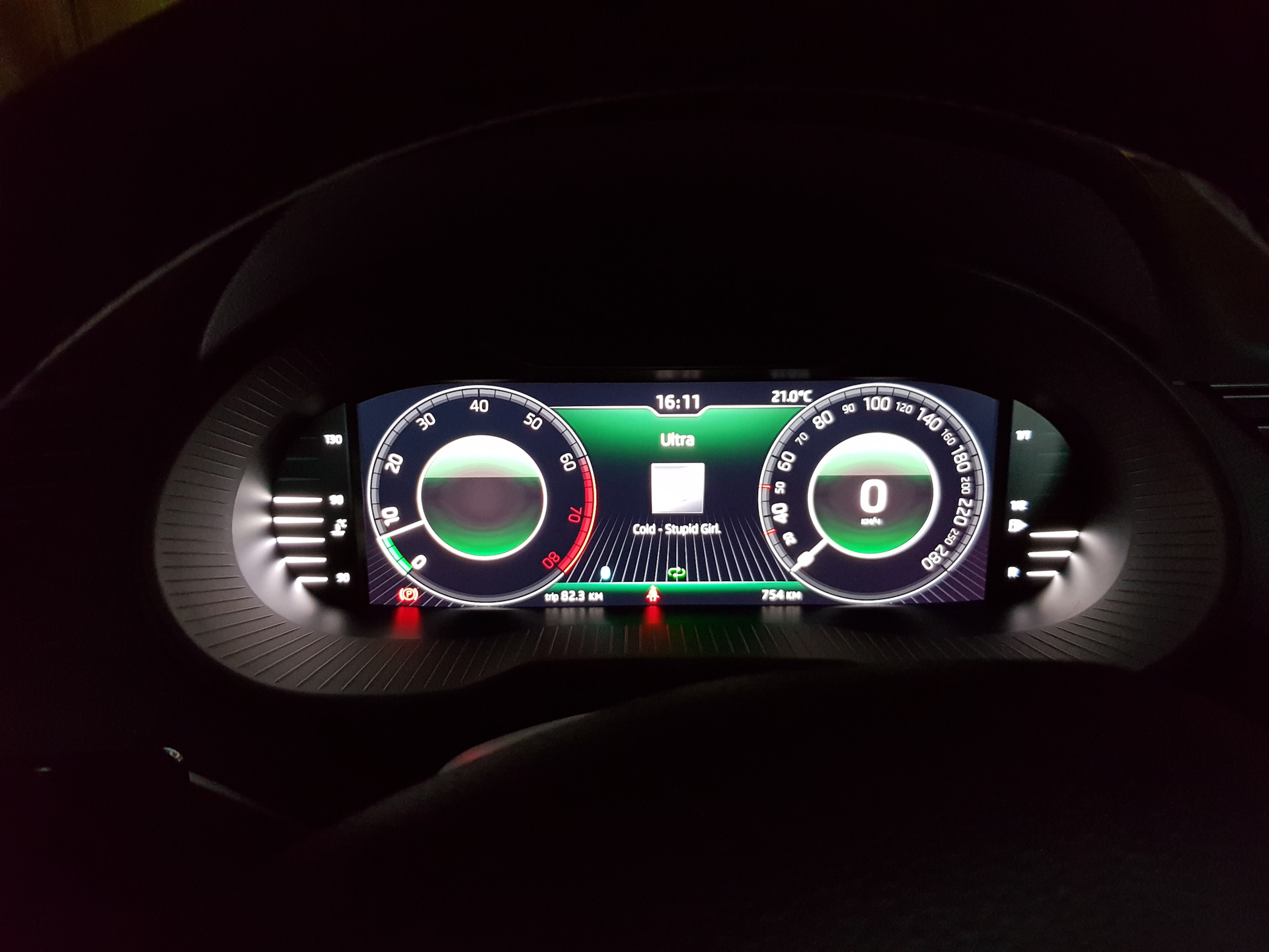 AID Virtual Cockpit — виртуальная приборная панель — Skoda Octavia A7 ...