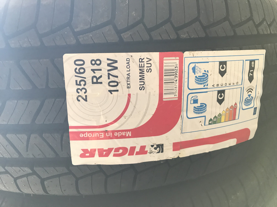 Летняя резина — KIA Sorento (2G), 2,2 л, 2011 года | шины | DRIVE2