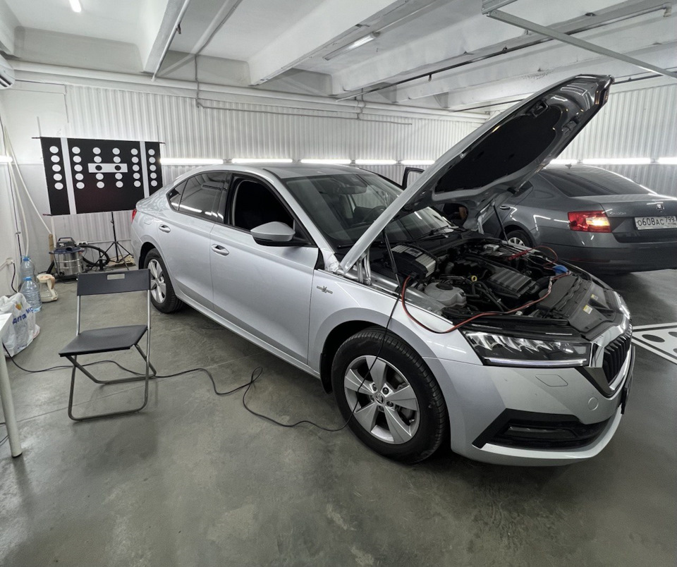 Octavia A8 АКЦИЯ на подогрев руля — PetranVAGservice на DRIVE2