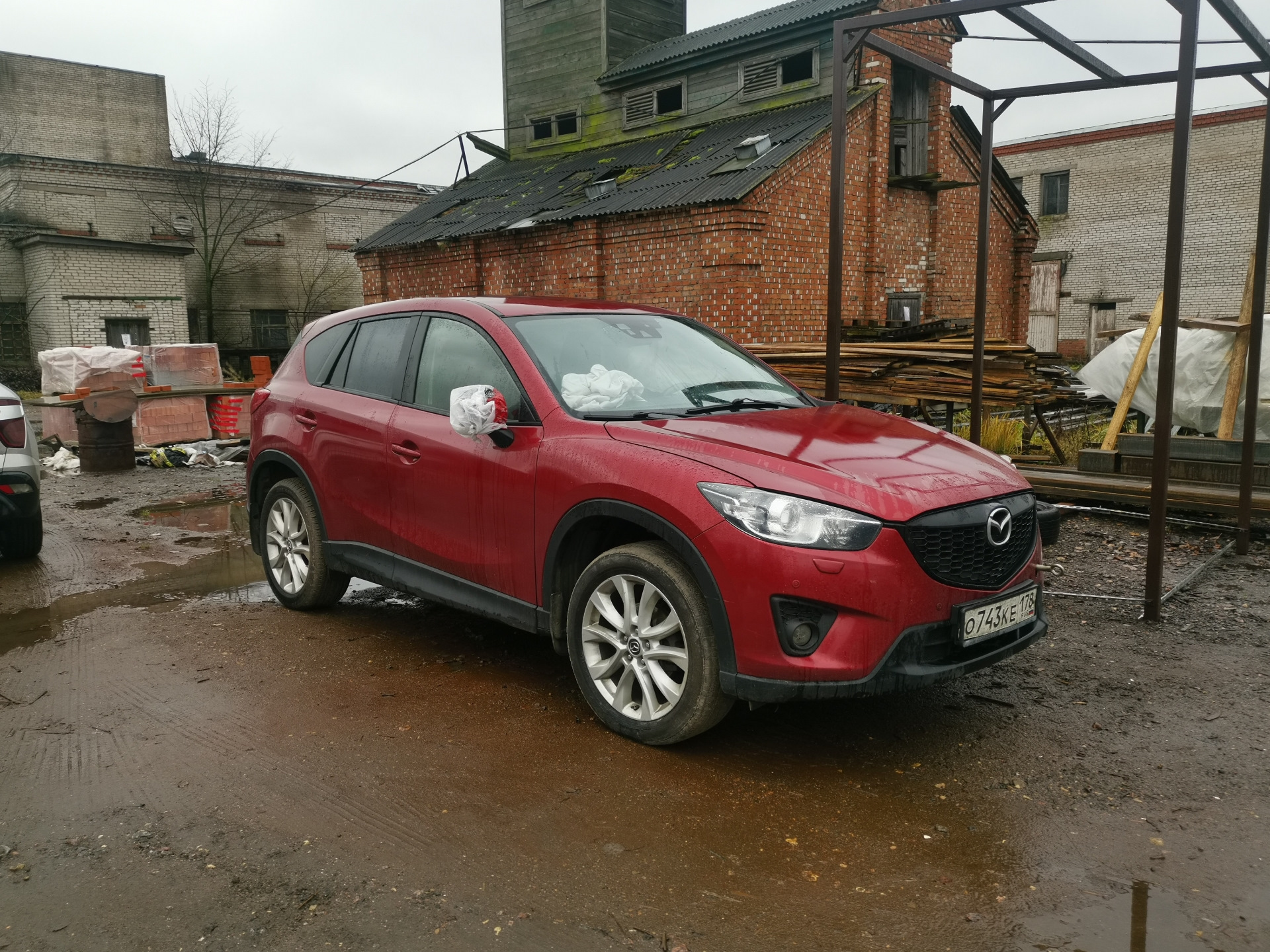 Да вовсе он и не мертвый! — Mazda CX-5 (1G), 2,5 л, 2013 года | ДТП | DRIVE2