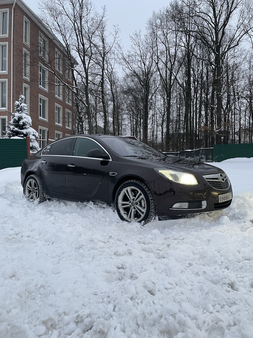 Штурмуем сугробы — Opel Insignia (1G), 2 л, 2013 года | просто так | DRIVE2