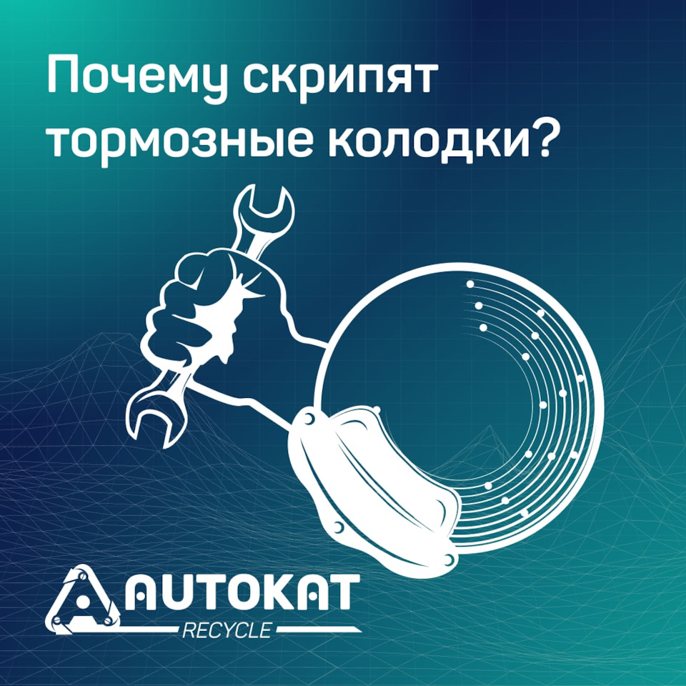 Почему скрипят тормозные колодки? — Autokat Recycle на DRIVE2