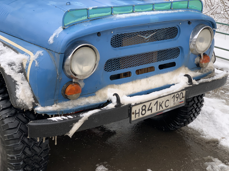 Photo from the logbook UAZ 3153