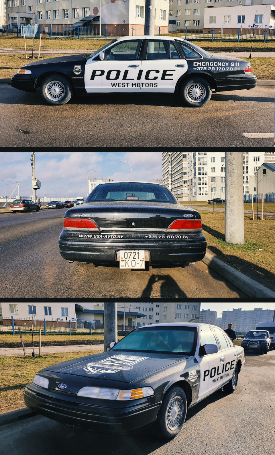 Виктория надевает мундир part.1 — Ford Crown Victoria, 4,6 л, 1992 года |  стайлинг | DRIVE2