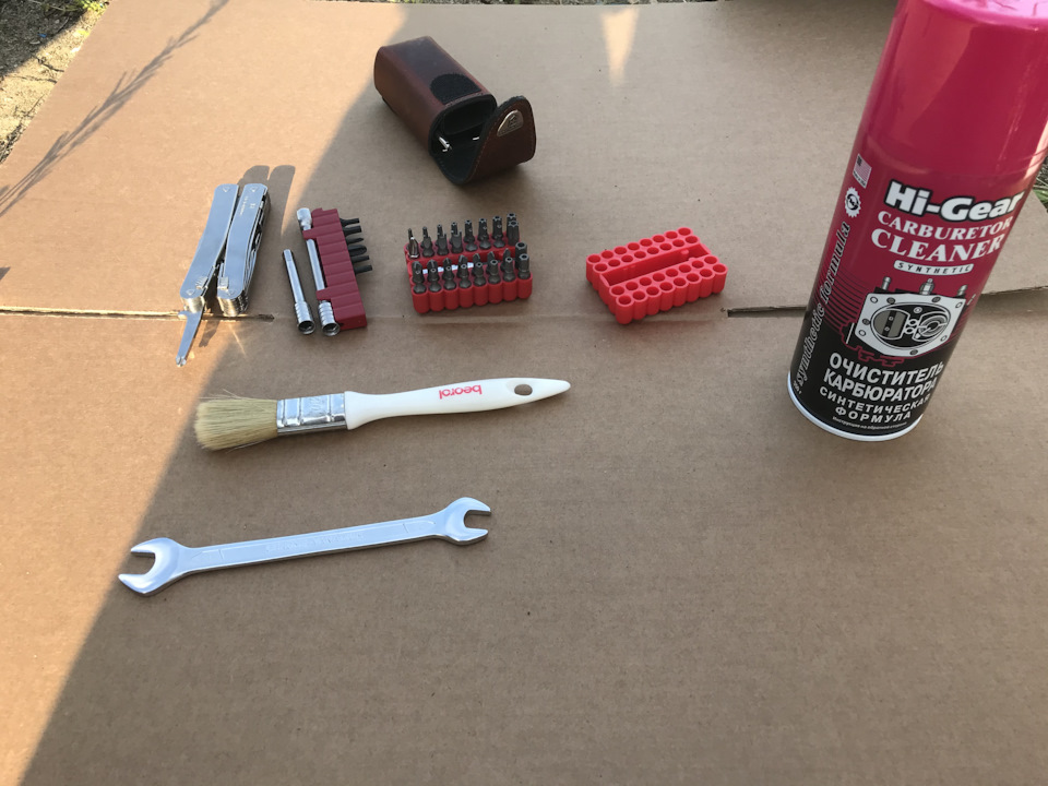 Прочистка дроссельной заслонки — Volkswagen Polo Sedan, 1,6 л, 2012 ...